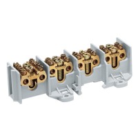 Клеммник вводно/ответвительный Hager K65A 4 полюса