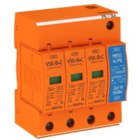 Ограничитель перенапряжений OBO Bettermann (5093654) Тип I+II V50-B+C 3+NPE