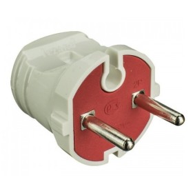 Електрична вилка TNSy В 16 євро без заземлення біла (TNSy5000069)