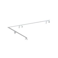 Светильник поворотный, спот Nowodvorski 7753 Mono Corner GU10 8x10W IP20 белый