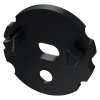 Заглушка Lumines для типа MICO с отверстием чёрный