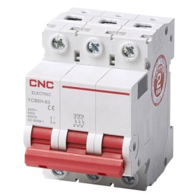 Модульный автоматический выключатель CNC YCB6Н-63 3Р 16А 4,5кА B (Б00034381)
