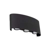 Вуличний світильник TK Lighting 18181 Arrow LED 6x1W 3000K 480Lm IP54 чорний