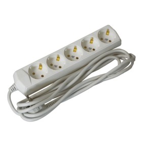 Подовжувач UEC ECO П05 5 місць 2P+PE/3м 3х1мм2 10А/250В