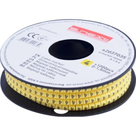 Кабельный маркер E.Next e.marker.stand.0.1.5.4 0-1,5 кв.мм 4 1000шт (s2037035)