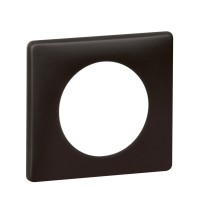 Рамка одноместная Legrand Celiane черный перкаль