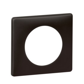 Рамка одноместная Legrand Celiane черный перкаль