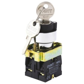 Переключатель Chint NP2-BG25 2 положения с фиксацией 1NO+1NC IP40 (573988)