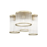 Люстра Zuma Line 5905316690363 Sergio E27 4x40W IP20 золота