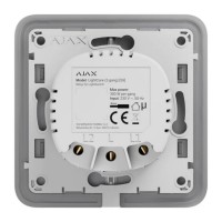 Механізм двоклавішного вимикача Ajax 45111.142.NC LightCore (29718)