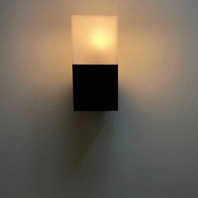 Светильник фасадный Violux QUADRO-1D 20Вт E27 ІР44 черный ( 500240 )