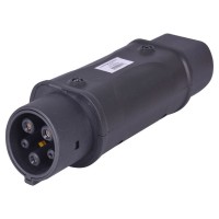 Перехідник E.Next e.charge.adapter.T2-T1 Т2 на Т1 32А моноліт (p085101)