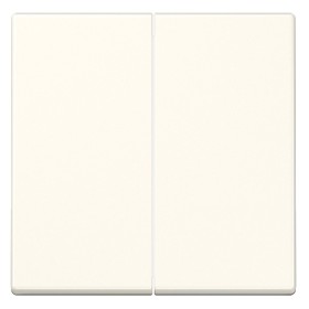 Подвійна клавіша вимикача Jung Eco Profi EP495 слонова кістка