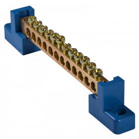 Нульова шина Аско-Укрем ВС-2А 12 на ізоляторі (A0150120045)