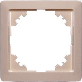 Рамка 1-местная E.Next e.lux.10024L.1.fr.ivory слоновая кость (ins0040046)