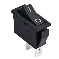 Перемикач WPC-03 TNSy KCD3-2-101V B/B з підсвічуванням червоний (TNSy5500859)
