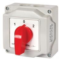 Корпусний пакетний перемикач E.Next LK16/3.323-ОВ/45 3p 1-0-2 16А IP44 (8334-200)