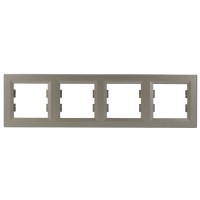 Рамка чотиримісна бронза Asfora, EPH5800469