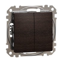 Перемикач Schneider Electric Sedna Design & Elements венге SDD181108
