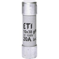 Запобіжник ETI 002625085 CH 10x38 gPV 20A 1000V (30kA)