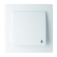 Вимикач Nilson Touran білий кнопка ( 24111012 )