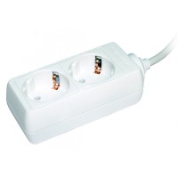 Подовжувач UEC STANDART П02 2 місця 2Р+РЕ/5 метрів 3х1мм2 16А/250В