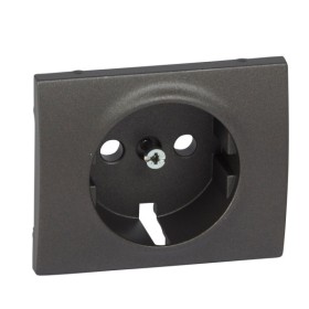 Панель розетки с з/к Legrand Galea Life темная бронза