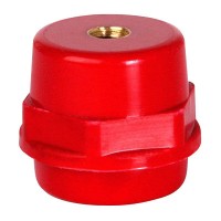 Пластиковий ізолятор силової шини E.Next s054008 e.bus.sm.stand.30.bk без кріплення під шайби та болти (2шт)