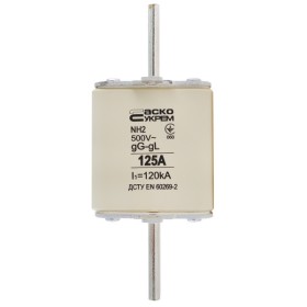 Запобіжник Аско-Укрем NH2 125A gG (A0050010033)