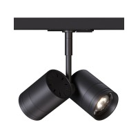 Трековий світильник Kloodi KD-5050/02-2L-BK Track GU10 IP20 чорний