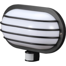 Настенный светильник E.Next e.sensor.lum.69.e27.black(черный) с датчиком движения 180° IP44 черный (s061027)