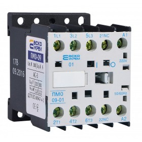 Мініконтактор Аско-Укрем ПМ 0-09-01 M7 220В LC1-K0901 (A0040010038)