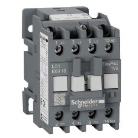 Контактор Schneider Electric LC1E0910F5 3Р Е 1NO 9А АС3 110В