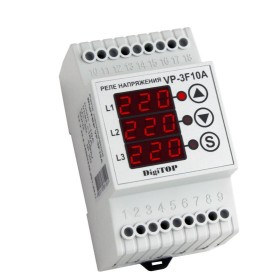 Реле контролю фаз DigiTOP VP-3F10A 10A