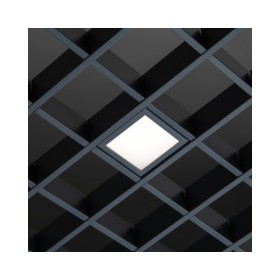 Точечный светильник для потолка Грильято Imperium Light 724186.68.93 Griliato Led 1x8.4W 6000K IP20 Графитовый