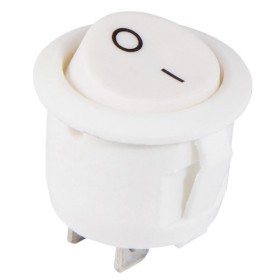 Перемикач TNSy KCD1-8-102 W/W круглий білий (TNSy5500746)