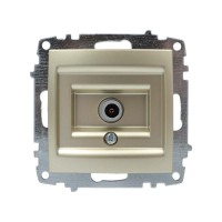 Розетка ELBI ZENA Silverline титан TV без рамки ( 609-011400-273 )