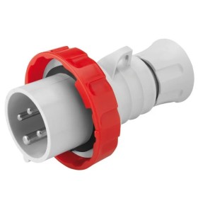 Переносная вилка GEWISS IP67 3P+E 32A 400В (GW60041H)