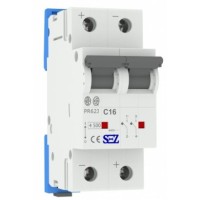 Двополюсний автомат SEZ 62 C 16А 2P (PR62C16A)