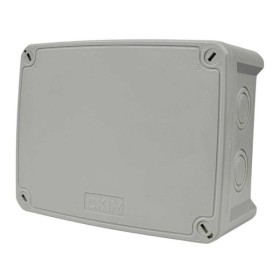 Коробка розподільча СКІМ K160 163х123х68 без отворів сіра IP67 ( B1102014 )