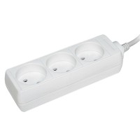 Удлинитель UEC STANDART П3 3 места 2Р/3 метра 2х0.75мм2 10А/250В