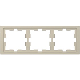 Трехместная рамка Schneider Electric D-Life MTN4030-6533 сахара