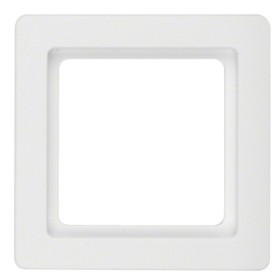Одноместная рамка Berker Q.1 10116089 (полярная белизна)