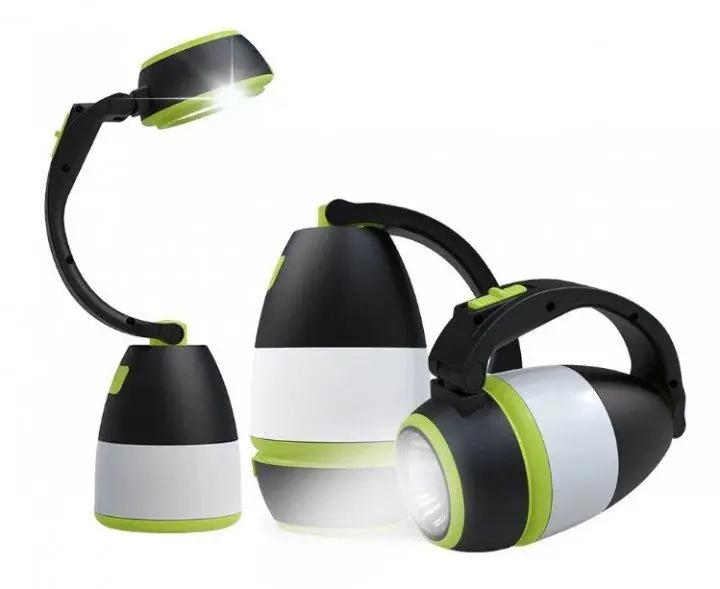 Кемпінговий світлодіодний ліхтар трансформер 3 в 1 з функцією powerbank SHAYING - фото №7