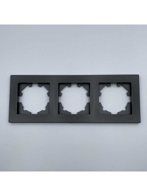 Рамка EL-BI VEGA антрацит матовый 3-я