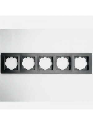 Рамка EL-BI VEGA антрацит матовый 5-я