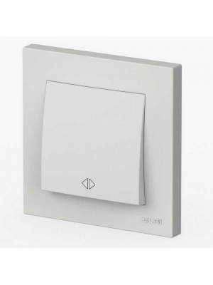Выключатель EL-BI VEGA белый мат 1-кл промежуточный