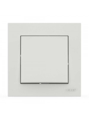Выключатель EL-BI VEGA белый мат 1-кл 