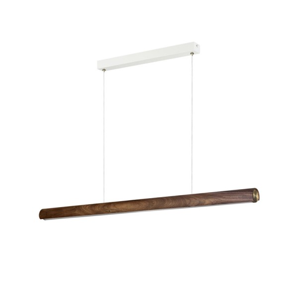 Підвісний світильник, люстра Nordlux 2620113014 Akeno LED 1x25W 3000K 1900Lm IP20 коричневий