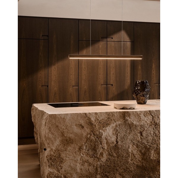 Підвісний світильник, люстра Nordlux 2620113014 Akeno LED 1x25W 3000K 1900Lm IP20 коричневий - фото №2